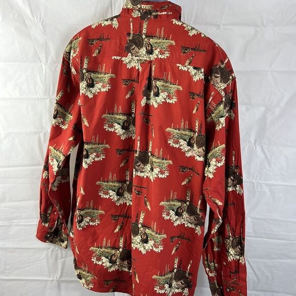 Wood Land Trail men’s long sleeve button down shirt size XXL NEW - Picture 6 of 9